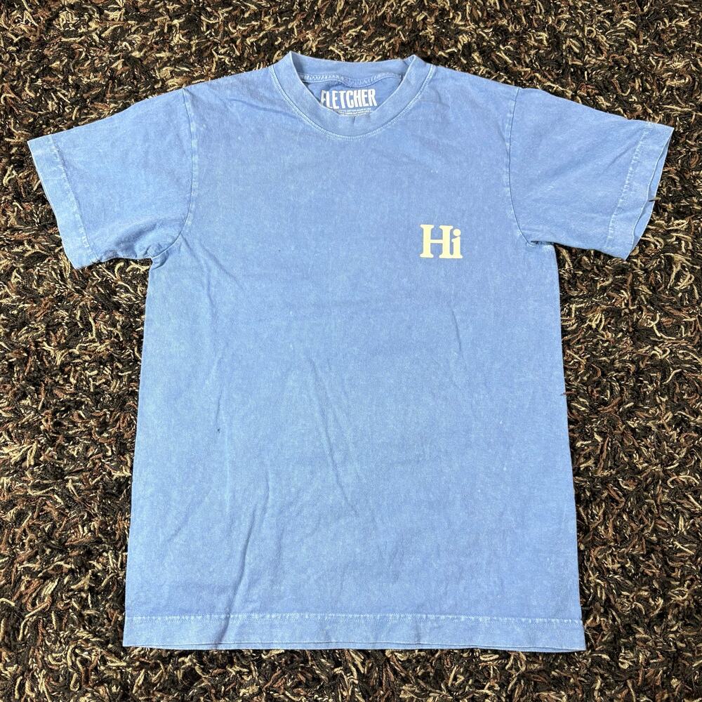 Fletcher HI, EVERYONE LEAVE PLEASE TEE Blue Sz Small New